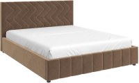 

Двуспальная кровать, Нельсон Стандарт Зигзаг 160x200 с ПМ