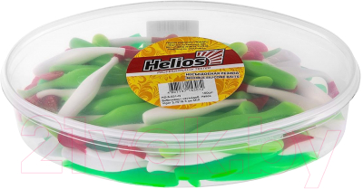 Мягкая приманка Helios Vigor Mix / HS-6-031-N (100шт)