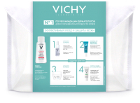 

Набор косметики для лица Vichy, Эффективный уход и защита кожи Мицеллярная вода + 4 миниатюры