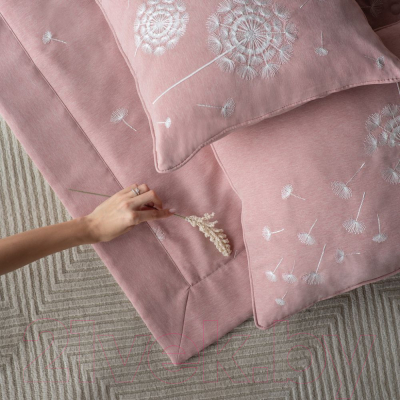 Набор текстиля для спальни Pasionaria Тара 230x250 с наволочками (розовый)