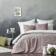 Набор текстиля для спальни Pasionaria Либерти 160x220 с наволочками (светло-серый) - 