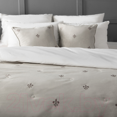 Набор текстиля для спальни Pasionaria Лилас 230x250 с наволочками (серый)