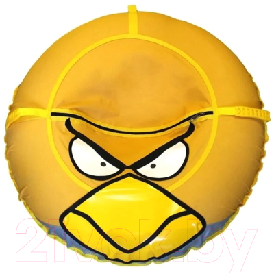 Тюбинг-ватрушка Иглу Crazy Birds 100 (желтый)