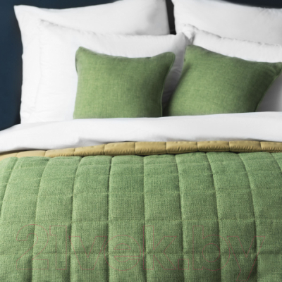 Набор текстиля для спальни Pasionaria Джерри 160x220 с наволочками (зеленый)