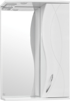 Шкаф с зеркалом для ванной Style Line Амелия 55см (с подсветкой) - 