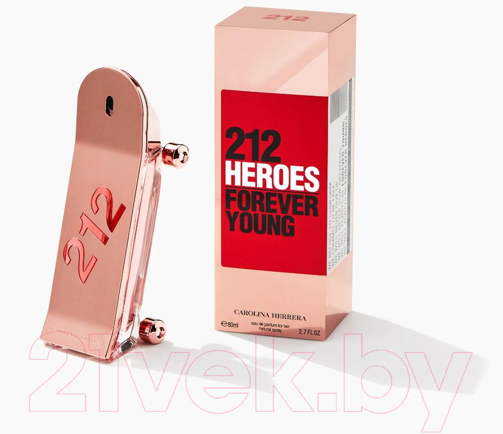 Парфюмерная вода Carolina Herrera 212 Heroes Forever Young (80мл) — фото 6