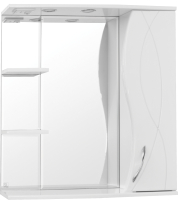 Шкаф с зеркалом для ванной Style Line Амелия 75см (с подсветкой) - 