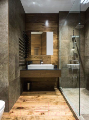 Шкаф с зеркалом для ванной Style Line Берген 50см