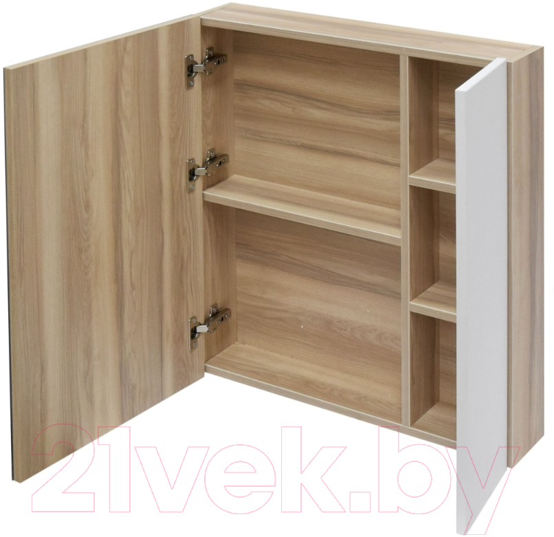 Шкаф с зеркалом для ванной Style Line Берген 75см — фото 5