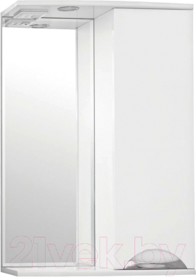 Шкаф с зеркалом для ванной Style Line Жасмин 50см (с подсветкой)
