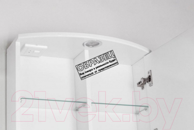 Шкаф с зеркалом для ванной Style Line Жасмин-2 70 (с подсветкой)