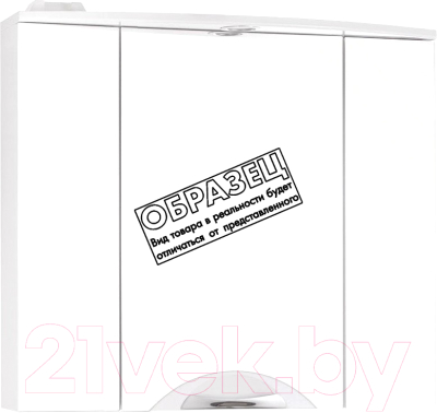 Шкаф с зеркалом для ванной Style Line Жасмин-2 90 (с подсветкой)