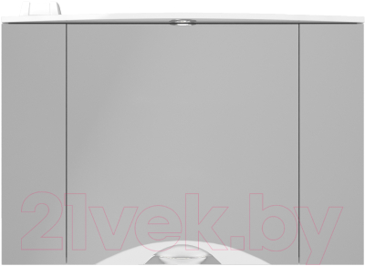 Шкаф с зеркалом для ванной Style Line Жасмин-2 100 (с подсветкой)