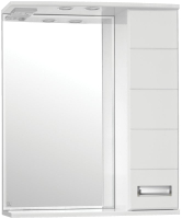 Шкаф с зеркалом для ванной Style Line Ирис 65 (с подсветкой) - 