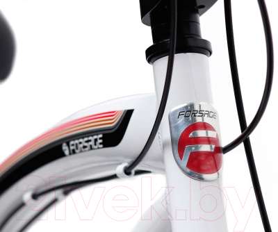 Велосипед Forsage Фэтбайк FB26001 (белый)