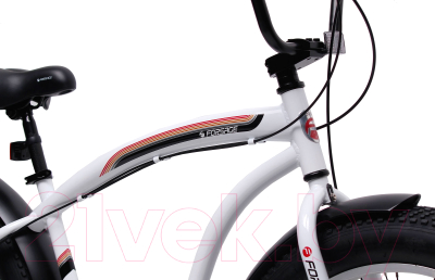 Велосипед Forsage Фэтбайк FB26001 (белый)