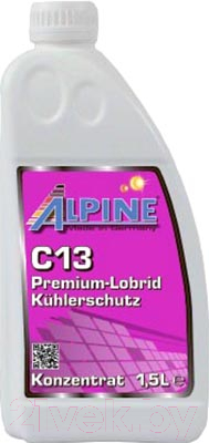 

Антифриз ALPINE, Фиолетовый, Kuhlerfrostschutz C13 / 0101351