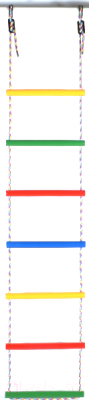 Лестница веревочная Формула здоровья ЛВ7-3В (D=30, радуга)