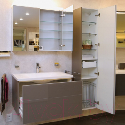 Шкаф с зеркалом для ванной Keuco Royal Reflex New 24203171301