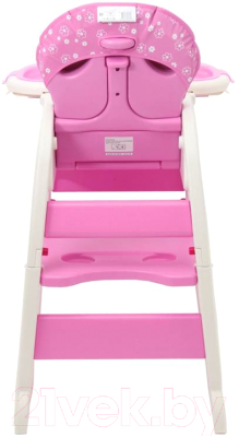 Стульчик для кормления Polini Kids 460 (розовый)