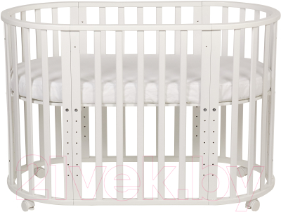 Детская кровать-трансформер Polini Kids Simple 911 (белый)