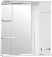Шкаф с зеркалом для ванной Style Line Ирис 75 (с подсветкой) - 