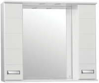 Шкаф с зеркалом для ванной Style Line Ирис 100 (с подсветкой) - 