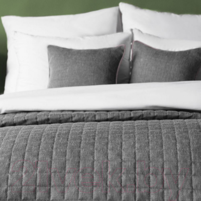 Набор текстиля для спальни Pasionaria Конни 160x220 с наволочками (темно-серый)