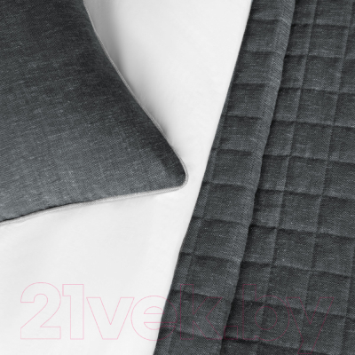 Набор текстиля для спальни Pasionaria Конни 230x250 с наволочками (черный)