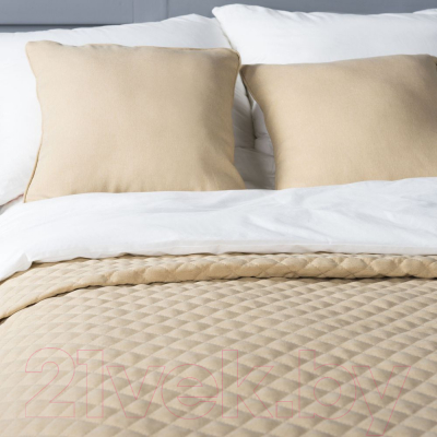Набор текстиля для спальни Pasionaria Каспиан 160x220 с наволочками (бежевый)