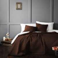 Набор текстиля для спальни Pasionaria Каспиан 160x220 с наволочками (коричневый) - 
