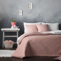 Набор текстиля для спальни Pasionaria Каспиан 160x220 с наволочками (розовый) - 