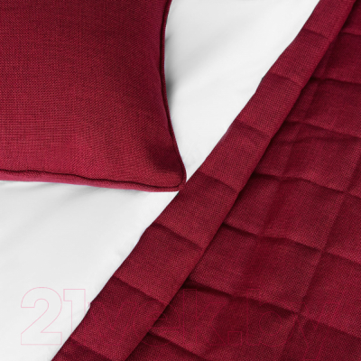 Набор текстиля для спальни Pasionaria Джерри 160x220 с наволочками (винный)