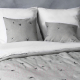 Набор текстиля для спальни Pasionaria Прайм 160x220 с наволочками (серый/бежевый) - 