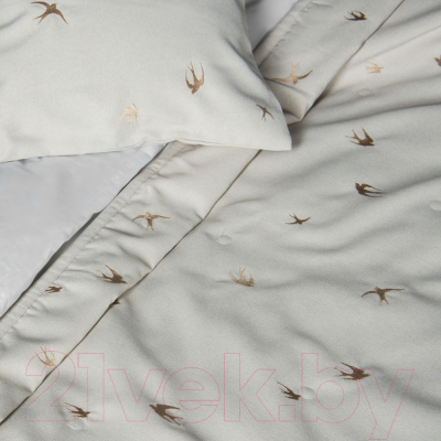 Набор текстиля для спальни Pasionaria Прайм 160x220 с наволочками (кремовый)