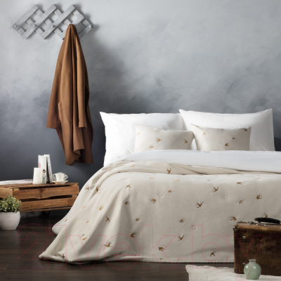 Набор текстиля для спальни Pasionaria Прайм 160x220 с наволочками (бронзовый)