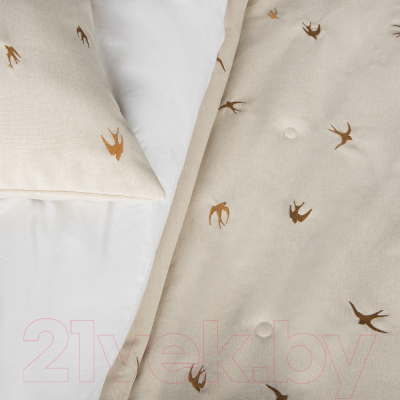 Набор текстиля для спальни Pasionaria Прайм 160x220 с наволочками (бронзовый)