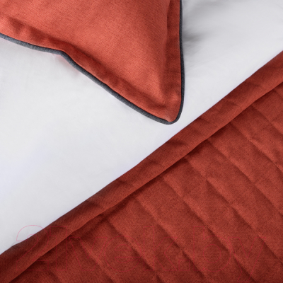 Набор текстиля для спальни Pasionaria Ибица 160x220 с наволочками (терракотовый)