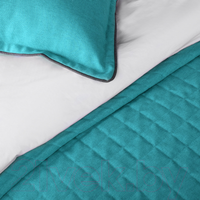 Набор текстиля для спальни Pasionaria Ибица 160x220 с наволочками (бирюзовый)