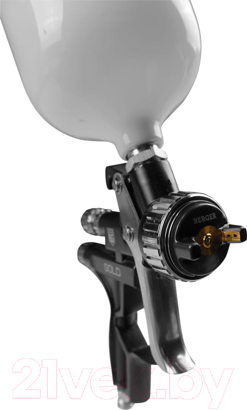 Пневматический краскопульт BERGER Гольд LVMP 1.3мм / BG1390 — фото 10