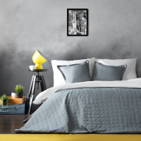 Набор текстиля для спальни Pasionaria Ибица 230x250 с наволочками (серый) - 