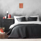 Набор текстиля для спальни Pasionaria Ибица 160x220 с наволочками (темно-серый) - 
