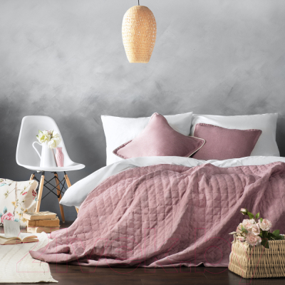 Набор текстиля для спальни Pasionaria Ибица 160x220 с наволочками (розовый)