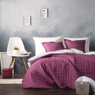 Набор текстиля для спальни Pasionaria Ибица 230x250 с наволочками (фиолетовый)