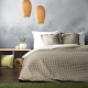 Набор текстиля для спальни Pasionaria Ибица 160x220 с наволочками (бежевый/коричневый) - 
