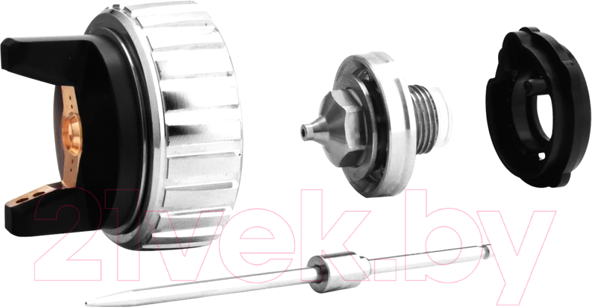 Ремкомплект для краскопульта BERGER Гольд Сопло + Игла + Дюза 1.3мм / BG1394