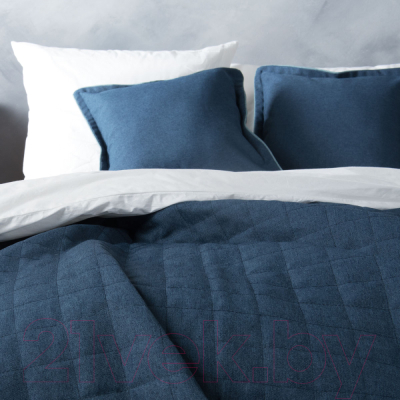 Набор текстиля для спальни Pasionaria Ибица 160x220 с наволочками (синий)