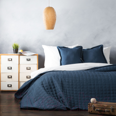 Набор текстиля для спальни Pasionaria Ибица 160x220 с наволочками (синий)