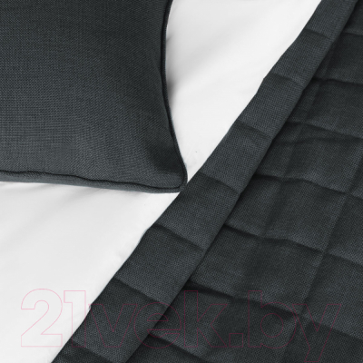 Набор текстиля для спальни Pasionaria Джерри 160x220 с наволочками (мокрый асфальт)