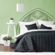 Набор текстиля для спальни Pasionaria Джерри 160x220 с наволочками (мокрый асфальт) - 